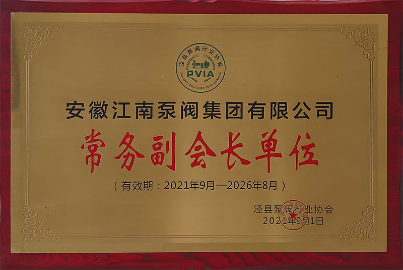 泾县泵阀行业协会常务副会长单位